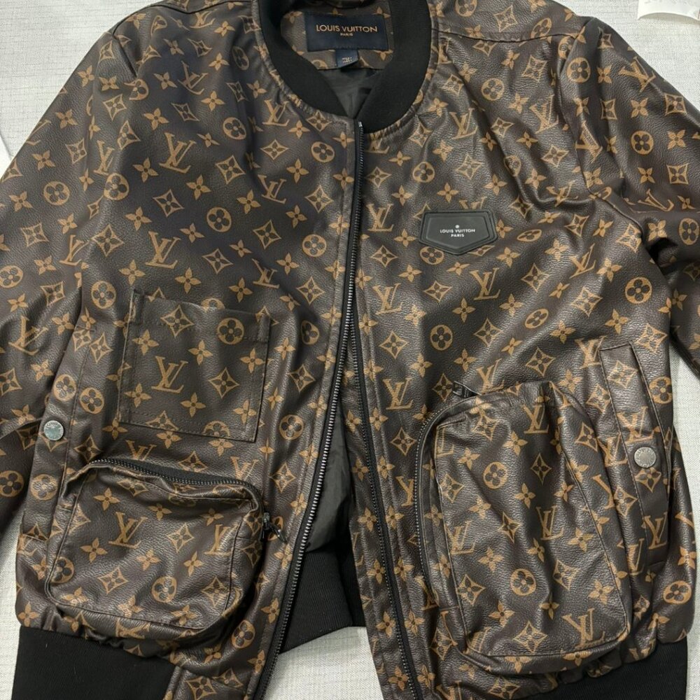 Louis Vuitton Monogram Leather jacket